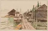 Simoom, B.C. by Walter J. Phillips, colour woodcut on paper, sold Jan 2026