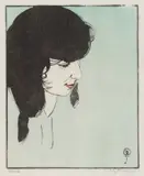 Rosie by Walter J. Phillips, colour woodcut on paper, sold Jan 2026