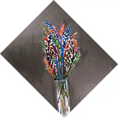 Sketch by David Bolduc, acrylic on canvas, sold Jan 2026