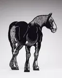 Chloe by Joseph Hector Yvon Fafard, 1994, stainless steel sculpture, sold Jan 2026