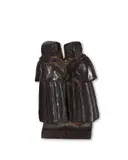 Two Nuns by Harold Samson Pfeiffer, bronze, sold Jan 2026