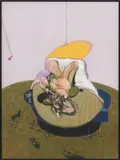 Lying Figure 1969“ (Small) by Francis Bacon, 1969, Giclée-Druck, auf Aluminium kaschiert, sold Sep 2025