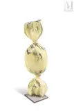 Bonbon jaune by Laurence Jenkell, Acrylique sur aluminium, sculpture, sold Jul 2017