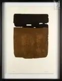 Eau-forte XXVI by Pierre Soulages, 1974, Eau-forte sur vélin d'Arches, épreuve, sold Mar 2017