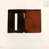 Eau-forte XXXVIII by Pierre Soulages, 1980, Eau-forte sur vélin d'Arches, épreuve, sold Mar 2017