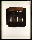 Eau-forte XXXVI by Pierre Soulages, 1979, Eau-forte sur vélin d'Arches, épreuve, sold Mar 2017