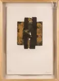 Eau-forte XXVIII by Pierre Soulages, 1974, Eau-forte sur vélin d'Arches, épreuve, sold Sep 2011
