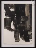 Lithographie n°20a by Pierre Soulages, 1969, Lithographie sur vélin d'Arches, épreuve, sold Sep 2011