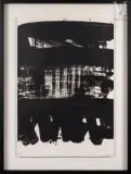 Lithographie n°21 by Pierre Soulages, 1969, Lithographie en noir, épreuve, sold Sep 2011