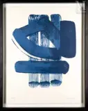 Lithographie n°37 by Pierre Soulages, 1974, Lithographie en couleurs sur vélin d'Arches, épreuve, sold Sep 2011