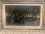 Vue de Paris by Mariano Alonzo-Perez, Huile sur toile, sold Sep 2011