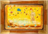 Les rêves de Siddharta by Yves Cass, Huile sur toile, sold Jul 2011