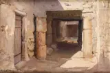 Une rue en Orient by Albert Lebourg, Huile sur panneau trois planches raboutées et fixées sur un panneau, sold Jul 2011