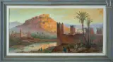 Oasis à Aoufous by Paul Neri, Huile sur toile d'origine, sold Jul 2011