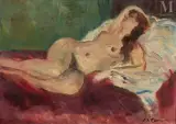 Nu by Charles Camoin, Huile sur isorel, sold Mar 2010
