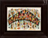 Bruges by Alfred Manessier, 1949, Huile sur toile, sold Mar 2010