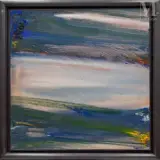 Loire en hiver by Olivier Debré, 1972, Huile sur toile, sold Mar 2010