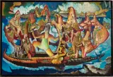L'embarquement d'Ulysse by Aristide Caillaud, Huile sur toile, sold Mar 2010