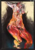Femme regardant le ciel by Lydie Arickx, 1986, Pastel sec et gras sur papier, sold Mar 2010
