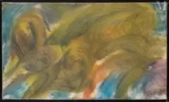 Sans titre by Jean Messagier, 1962, Huile sur toile, sold Jun 2026