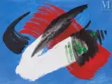 Sans titre by Gérard Ernest Schneider, 1975, Gouache sur papier, sold Jun 2026