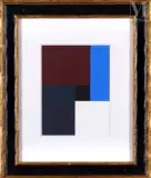 Sans titre by Aurélie Nemours, 1981, Gouache sur papier, sold Jun 2026