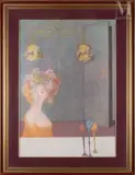 La Chambre descellée by Léonor Fini, 1964, Lithographie en couleurs sur papier, sold Jan 2026