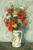 Bouquet des champs by Eugène Baboulène, Huile sur toile, sold Dec 2025
