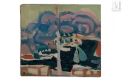 Cannes by Gustav Bolin, Huile sur panneau, sold Dec 2025