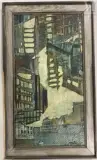 Sans titre - 1960 by André Verlon, Technique mixte et collage, sold Dec 2025