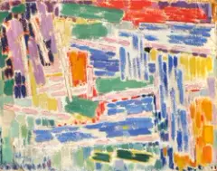 Sans titre by Gérard Vulliamy, 1953, Huile sur toile, sold Nov 2025