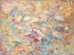 Sans titre by Gérard Vulliamy, 1960, Huile sur toile, sold Nov 2025