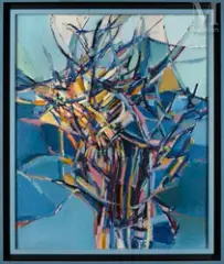 Sans titre by Jean Chevolleau, Huile sur toile, sold Nov 2025