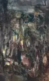 Sans titre by Roger Lambert-Loubère, 1970, Huile sur toile, sold Nov 2025