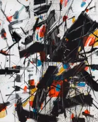 Sans titre by Romul Nuţiu, 1990, Acrylique sur toile, sold Nov 2025