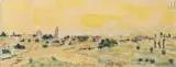 La côte Saint André by Johan Jongkind, 1878, Aquarelle sur trait de crayon, sold Nov 2025