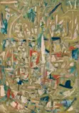 Sans titre by Marie Raymond, Huile sur toile, sold Nov 2025
