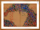 Sans titre by T'ang Haywen, Gouache sur papier, diptyque, sold Nov 2025