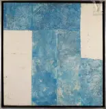 Empreintes by Jean-Pierre Pincemin, 1967, Huile sur toile, sold Nov 2025