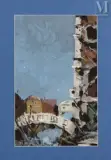 Pont à Venise by Dimitri Bouchène, Gouache sur papier, sold Nov 2025