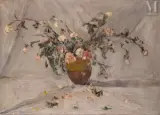 Nature morte by Vladimir de Terlikowski, Huile sur toile, sold Oct 2025