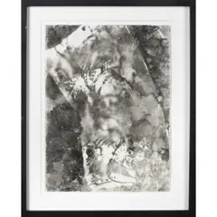 Woman at offi by Miroslav Tichý, Photographie en noir et blanc sur papier, sold Mar 2018