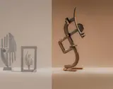 Kôrôlékô by Abou Traoré, Bronze à la cire perdue, sold Apr 2018