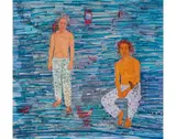 Domestique by Slimen El Kamel, 2016, Technique mixte sur toile, sold Apr 2018