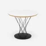 Occasional table, model 87 by Isamu Noguchi, laminate over plywood, enameled steel, sold May 2023