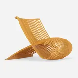 Wooden chair by Marc Newson, 1998, steam-bent beech, sold May 2023
