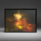 Lumia lamp by Earl Reiback, 1968, laminate, plastic, sold May 2023