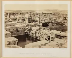 The Pool of Hezekiah by Francis Frith, c. 1857, Albumen Photograph, offered Jun 2022