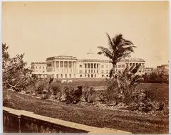 Government House, Calcutta, India by Samuel Bourne, c. 1870s, Albumen Photo, offered Jun 2022