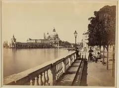 The Public Garden Venice by Carlo Ponti, Albumen Photograph, offered Jun 2022